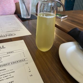 Central Kitchen + Bar - Pineapple mimosa - Gastropubs Near Me - Detroit, Michigan