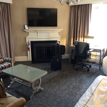 The Lenox Hotel - Our room and fireplace - Hotels Near Me - Boston, Massachusetts