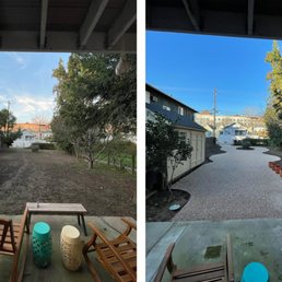 Before and After Backyard Aggregate Before and After Backyard Aggregate