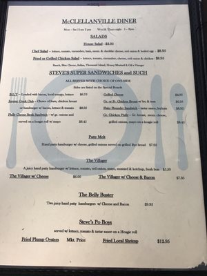 Menu photo 8 McClellanville Diner Mc Clellanville, SC Menu photo 8 McClellanville Diner Mc Clellanville, SC