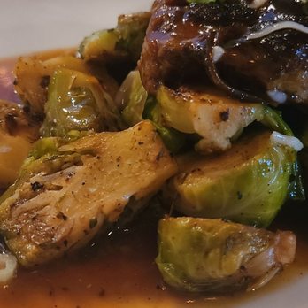 Bernard's - Brussels sprouts... flawlessly cooked. Love the white pepper! - New American Near Me - Roanoke, Virginia Bernard's - Brussels sprouts... flawlessly cooked. Love the white pepper! - New American Near Me - Roanoke, Virginia