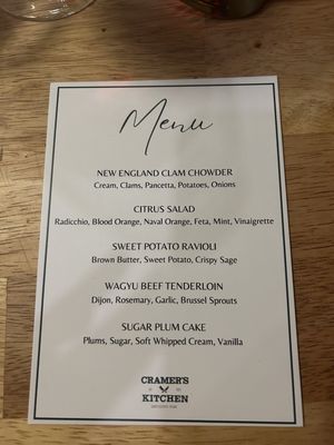 Menu photo 2 Cramer’s Kitchen Mount Pleasant, SC Menu photo 2 Cramer’s Kitchen Mount Pleasant, SC