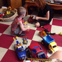 University Barber Shop - Lots of toys to keep kids busy during the wait!
