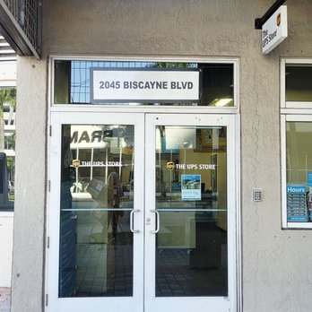 The UPS Store - Entrance - Shipping Centers Near Me - Miami, Florida