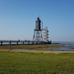 Leuchtturmdenkmal Obereversande - Das Leuchtturmdenkmal Obereversande.