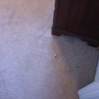 Maid Complete - Trash on floor in room after "vacuuming" and "cleaning the baseboards." - Home Cleaning Near Me - Denver, Colorado