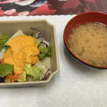 Toshi's - Complimentary Salad and Miso Soup - Sushi Bars Near Me - Beaverton, Oregon Toshi's - Complimentary Salad and Miso Soup - Sushi Bars Near Me - Beaverton, Oregon