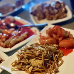 China Gourmet Restaurant - Chicken Chow Mein and Sweet & Sour Chicken