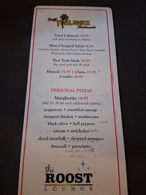 Menu photo 4 The Roost Lounge Cathedral City, CA Menu photo 4 The Roost Lounge Cathedral City, CA