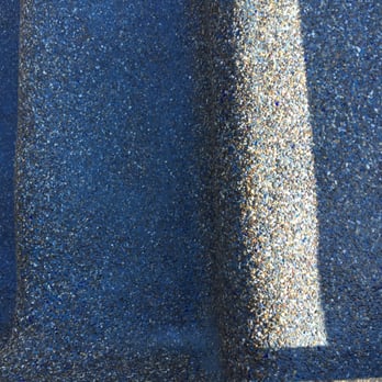 Trinity Custom Pools - Midnight Blue Pebble, abalone and Blue glass jewels before we added water. - Pool & Hot Tub Service Near Me - Riverside, California
