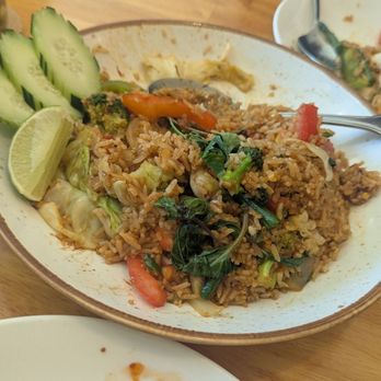 Basil & Co - Spicy fried rice (vegan) - Thai Near Me - Diamond Bar, California Basil & Co - Spicy fried rice (vegan) - Thai Near Me - Diamond Bar, California