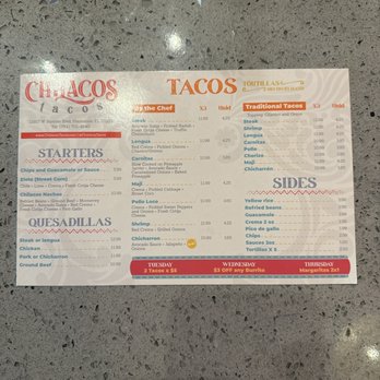 Chilacos Tacos - See specials - Tacos Near Me - Plantation , Florida Chilacos Tacos - See specials - Tacos Near Me - Plantation , Florida