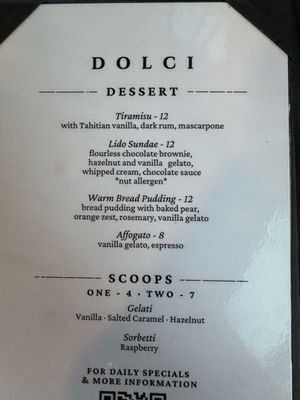 Menu photo 3 Lido New York, NY