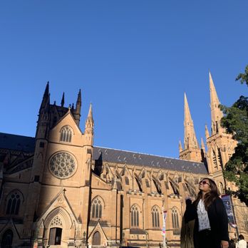 Hyde Park - Saint Mary's from Hyde Park. - Parks Near Me - Sydney, NSW