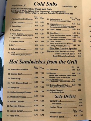 Menu photo 5 Sub King Signal Hill, CA Menu photo 5 Sub King Signal Hill, CA