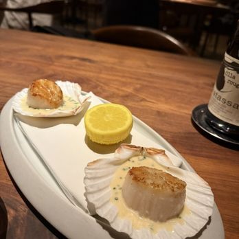 Angler - grilled hand-dived scallop - Seafood Near Me - San Francisco, California