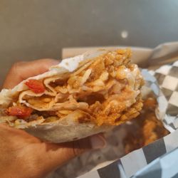 Dozzy's Grill - Jorrito wrap -  I already took a bite