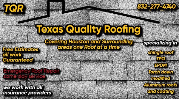 Texas Quality Roofing Logo