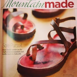 Paul Taylor Custom Sandals & Belts - Handmade sandal write up in WNC Magazine.