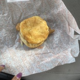Honey chicken biscuit