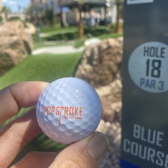 PopStroke - Finish blue course - Mini Golf Near Me - Paradise, Nevada