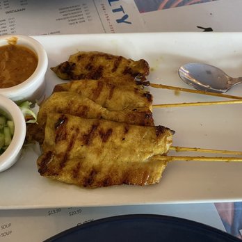 Thai Specialty - Chicken satay - Thai Near Me - Brea, California