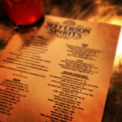 Menu photo 8 Jefferson Spirits Bar Medford, OR