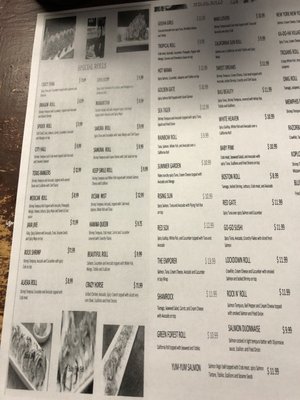 Menu photo 6 Rieki Hibachi & Sushi Mena, AR Menu photo 6 Rieki Hibachi & Sushi Mena, AR