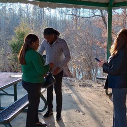 George Poston Park - Couple elopes at George Poston Park w/Rev Eileen Lobel