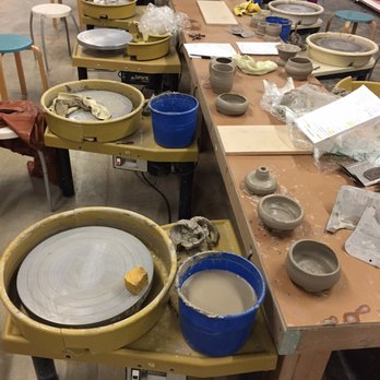 Fired Up Studios - The pottery wheels - Art Schools Near Me - Golden Valley, Minnesota