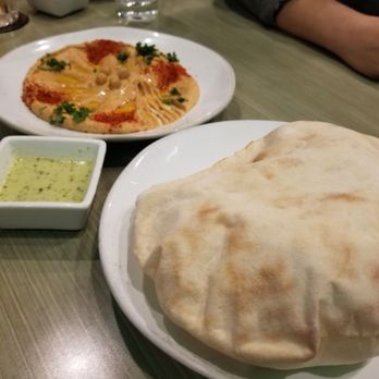 The Olive Restobar - Free Yelp check in "spicy" hummus - Mediterranean Near Me - Downey, California