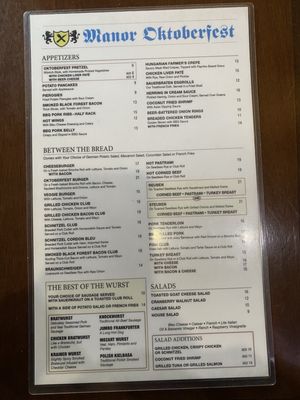 Menu photo 2 Manor Oktoberfest Forest Hills, NY