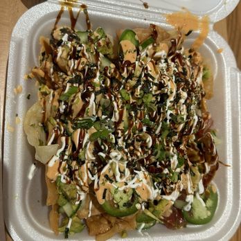 Da Local Boy - Poke Nachos are my favorite. - Hawaiian Near Me - Highwood, Illinois Da Local Boy - Poke Nachos are my favorite. - Hawaiian Near Me - Highwood, Illinois
