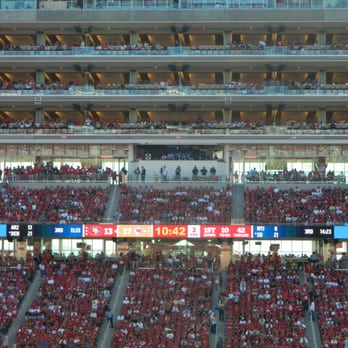 Levi's Stadium - Monolith wall at Levi - Stadiums & Arenas Near Me - Santa Clara, California