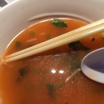Superior Pho - Broth after I dumped sriracha in it to give it flavor. - Vietnamese Near Me - Cleveland, Ohio Superior Pho - Broth after I dumped sriracha in it to give it flavor. - Vietnamese Near Me - Cleveland, Ohio