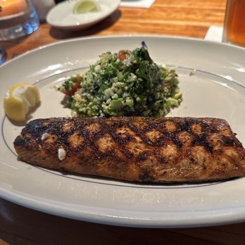 Houston's Restaurant - Ruby Red Trout and Tabouleh - American Near Me - Pompano Beach, Florida