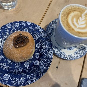 maman - Nutella beignet and hot salted tahini honeycomb latte - Bakeries Near Me - Washington, DC, District of Columbia maman - Nutella beignet and hot salted tahini honeycomb latte - Bakeries Near Me - Washington, DC, District of Columbia