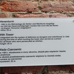 Hexenturm - Hexenturm Beschreibung am Turm
