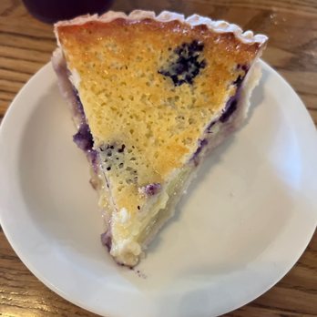 Ost Restaurant - Blueberry buttermilk pie - American Near Me - Bandera, Texas