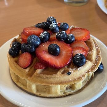 Strange Brews Coffee & Bites - berries strange stuffed waffles - Breakfast & Brunch Near Me - Buena Park, California
