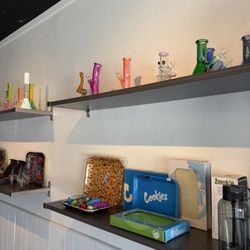 Dr Glass - Colorful section of glass pieces to chose from