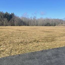 Field of crash site. Field of crash site.