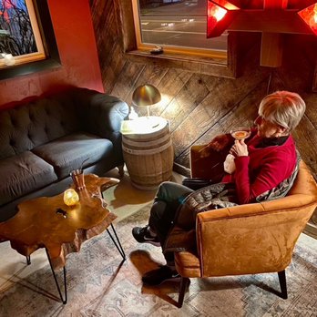 Thinking Tree Spirits - So comfortable let's order a second round. - Distilleries Near Me - Eugene, Oregon Thinking Tree Spirits - So comfortable let's order a second round. - Distilleries Near Me - Eugene, Oregon