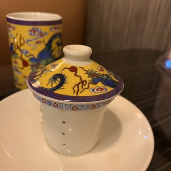 Kyu - a cup and saucer on a plate - Japanese Near Me - The Woodlands, Texas