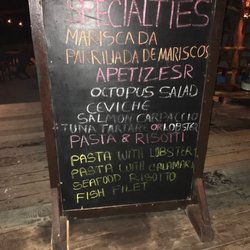 Las Estrellas - Menu