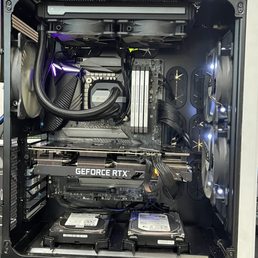 My computer after being cleaned and built My computer after being cleaned and built