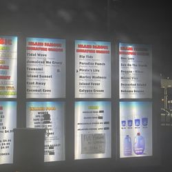 Daiquiri Island To Go - Menu