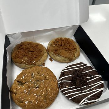 Crave Cookies - Single Cookie cookies and cream biscoffdoodle - Desserts Near Me - Chicago, Illinois Crave Cookies - Single Cookie cookies and cream biscoffdoodle - Desserts Near Me - Chicago, Illinois