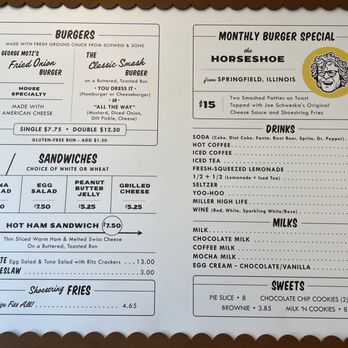 Hamburger America - Menu as of 8/18/26 - Burgers Near Me - New York, New York