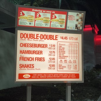 In-N-Out Burger - Fast Food Near Me - Northridge, California